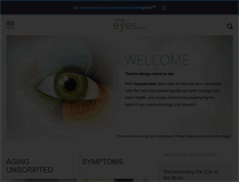 Tablet Screenshot of myeyes.com